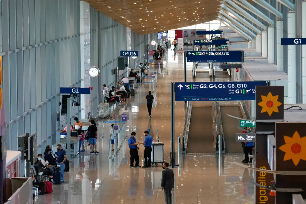 ▲馬來西亞吉隆坡國際機場近期遭駭客攻擊。（圖／美聯社／達志影像）