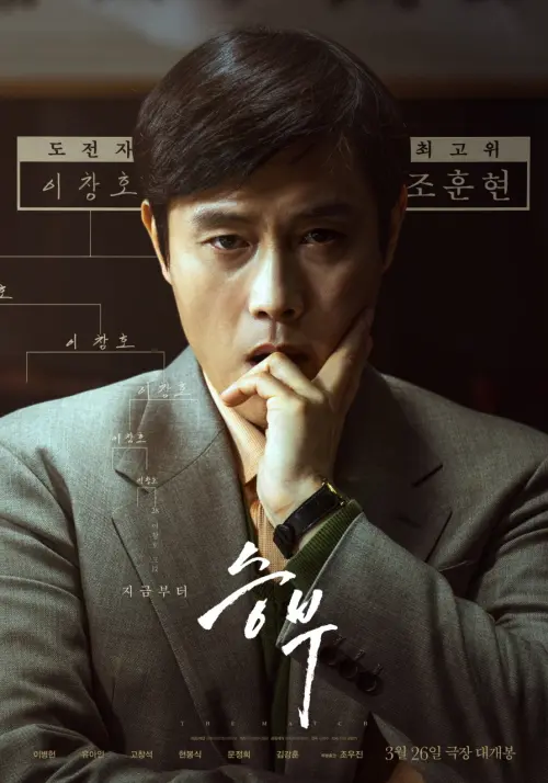 劉亞仁和李秉憲(如圖)主演的電影《終極對弈》今(26)日在韓國正式上映。(圖/NAVER) ▲劉亞仁和李秉憲(如圖)主演的電影《終極對弈》今(26)日在韓國正式上映。(圖/NAVER)
