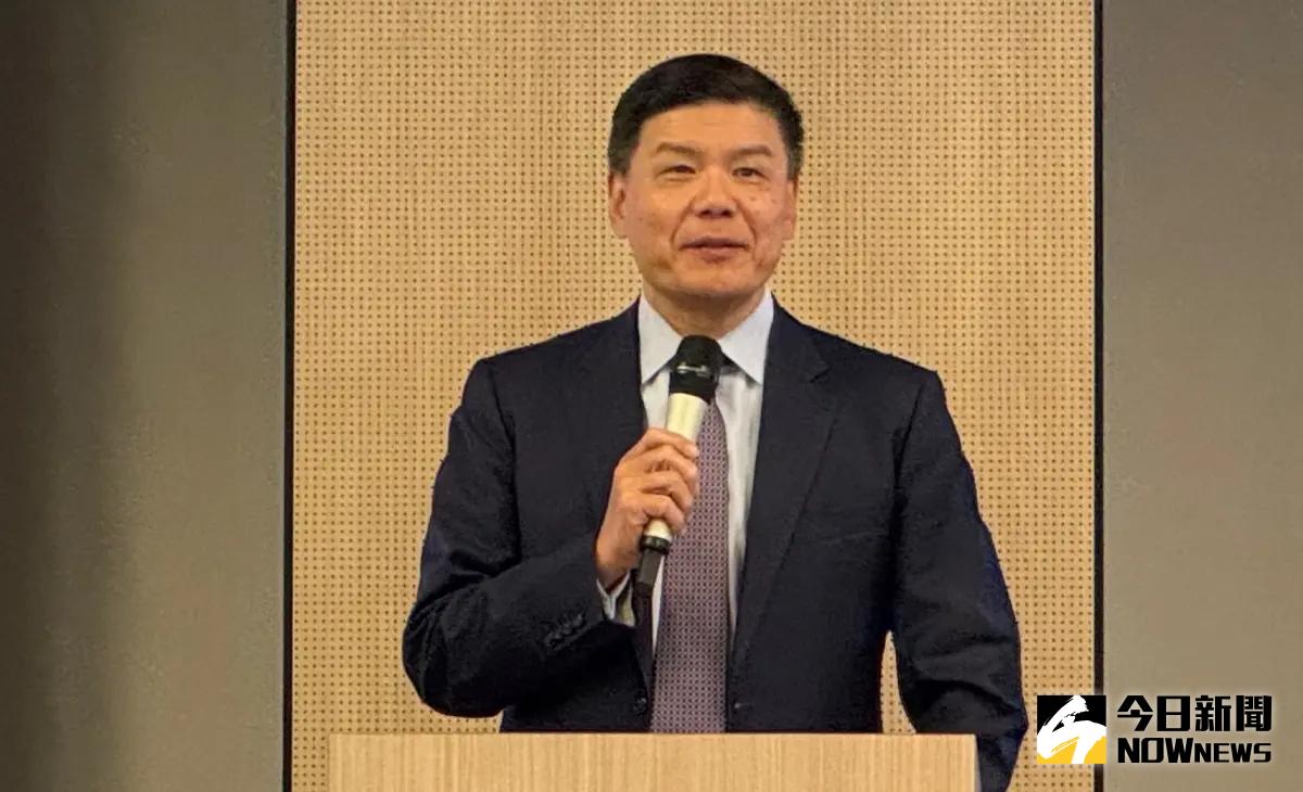 ▲凱基金控今（26）日舉行法說會，由總經理楊文鈞主持，也談到今年股利政策。（圖／記者顏真真攝）