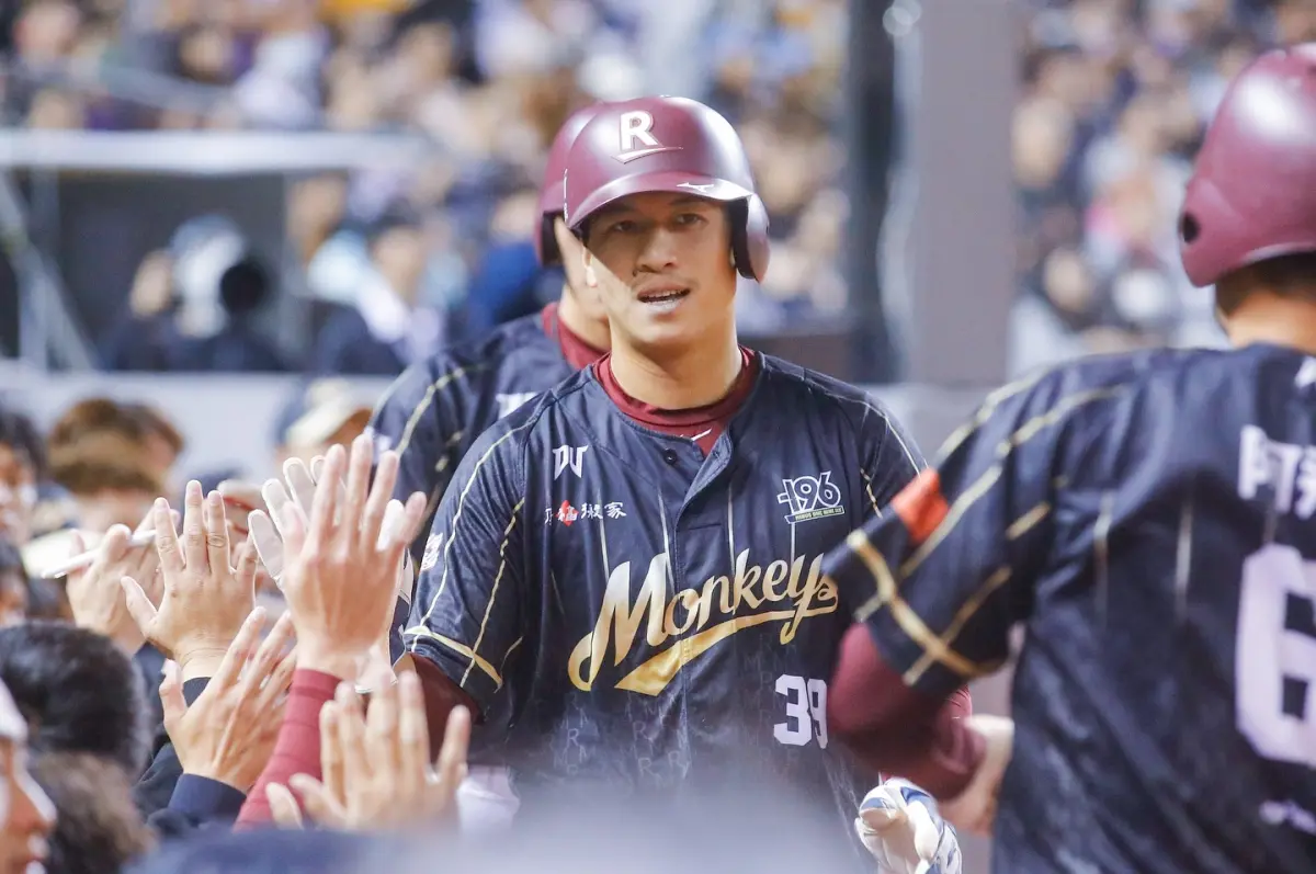 ▲樂天桃猿林立本季若能健康出賽，將有機會帶領樂天走向更遠的路。（圖／樂天桃猿提供）