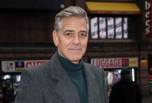 ▲喬治克隆尼坦言自己63歲，往後再也不拍愛情電影了，不會去跟25歲的年輕男主角搶。（圖／美聯社／達志影像）