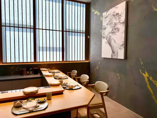 ▲「龍富天婦羅」是台中第一間板前天婦羅專門店。（圖／記者蕭涵云攝）