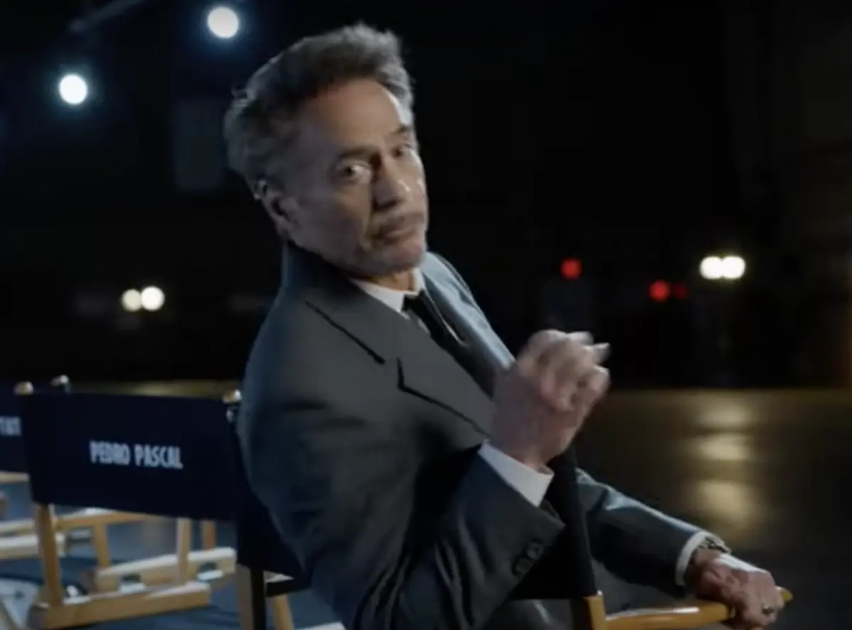 ▲漫威以近5小時半的直播影片宣布《復仇者聯盟5》的27位演員陣容，最後以小勞勃道尼壓軸，他也親自亮相，證實將會回歸，但這次的角色不會再是鋼鐵人，而是大反派末日博士。（圖／摘自漫威YouTube）