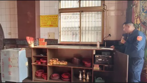 ▲警方藉由里鄰廣播系統防詐宣導(圖／警方提供2025.3.27)