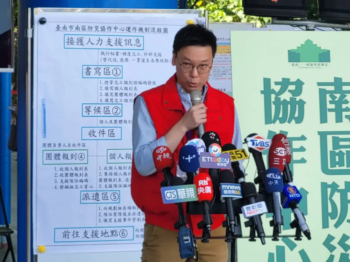 ▲林飛帆表示，台灣採取的是「和平靠實力」的戰略。（圖／記者陳佩君攝，2025.03.26）