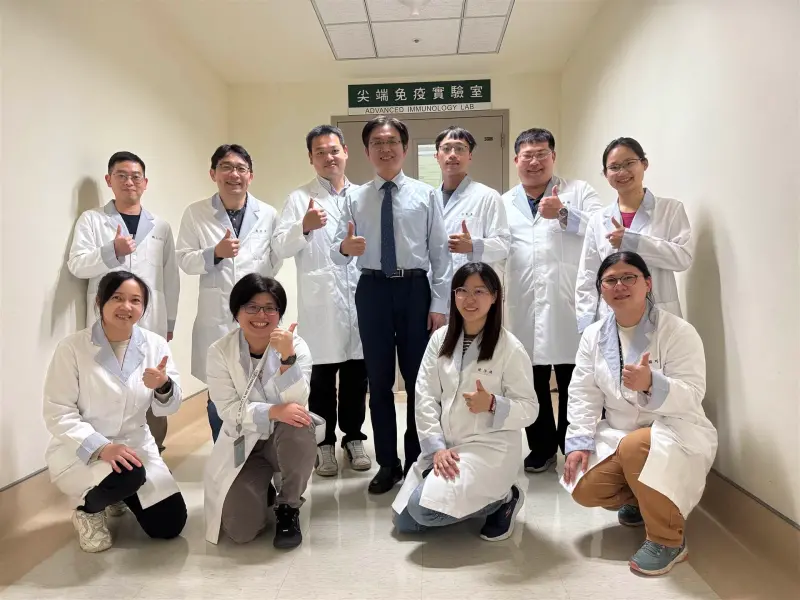 ▲林口長庚醫院研究團隊透過限制免疫細胞攝取胺基酸「天門冬醯胺」，使抗癌能力增強。（圖／長庚醫院提供）
