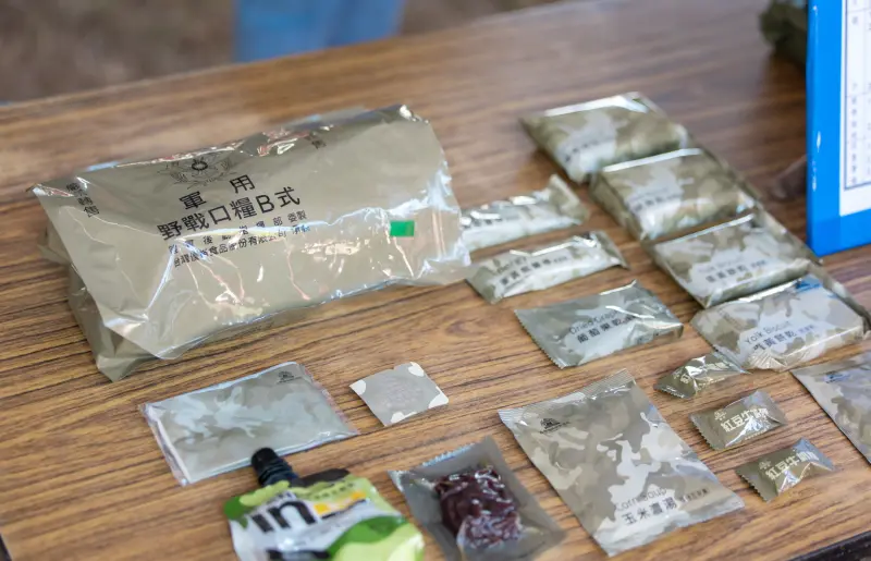 ▲軍用營養口糧。（圖／總統府提供）