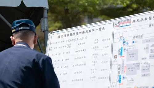 「20(圖/總統府提供) ▲「2025全社會防衛韌性委員會實地演練」。(圖/總統府提供)