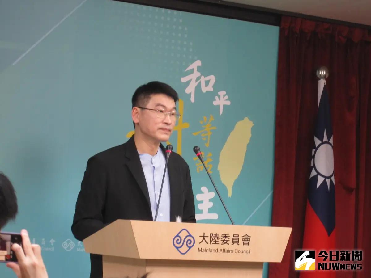 ▲陸委會副主委梁文傑肯定民眾黨發出聲明譴責中共干預司法。。（圖／記者呂炯昌攝，2025.03.27）