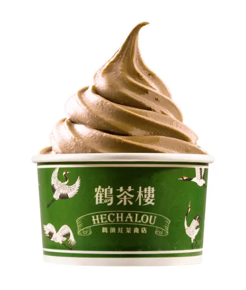 ▲「誠品西門店」獨賣「鶴頂紅茶霜淇淋」。（圖／鶴茶樓提供）