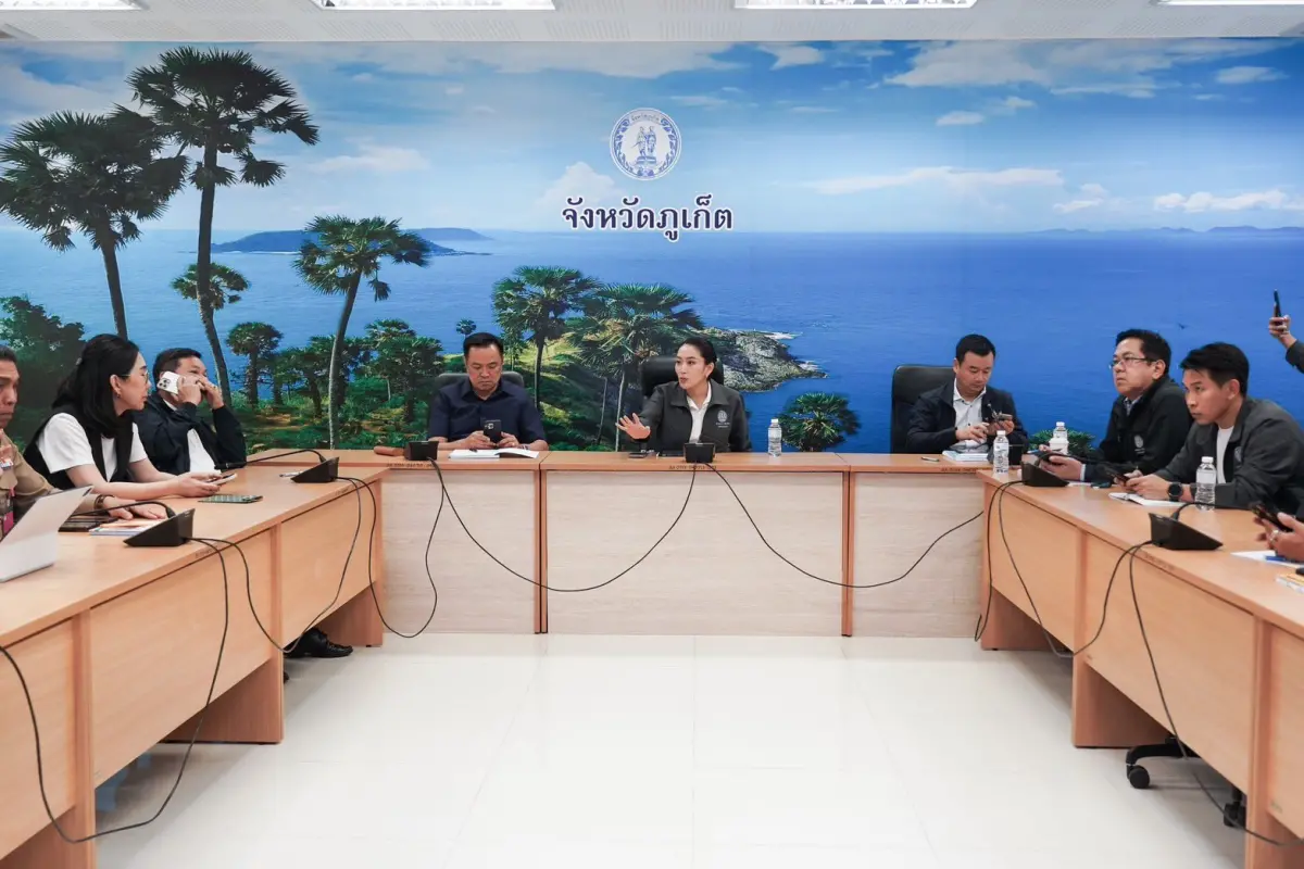 ▲緬甸強震影響泰國曼谷，泰國總理貝東塔（Phaethongthan Chinnawat）也緊急暫停訪視行程，召開地震應對會議。（圖／翻攝自貝東塔X）