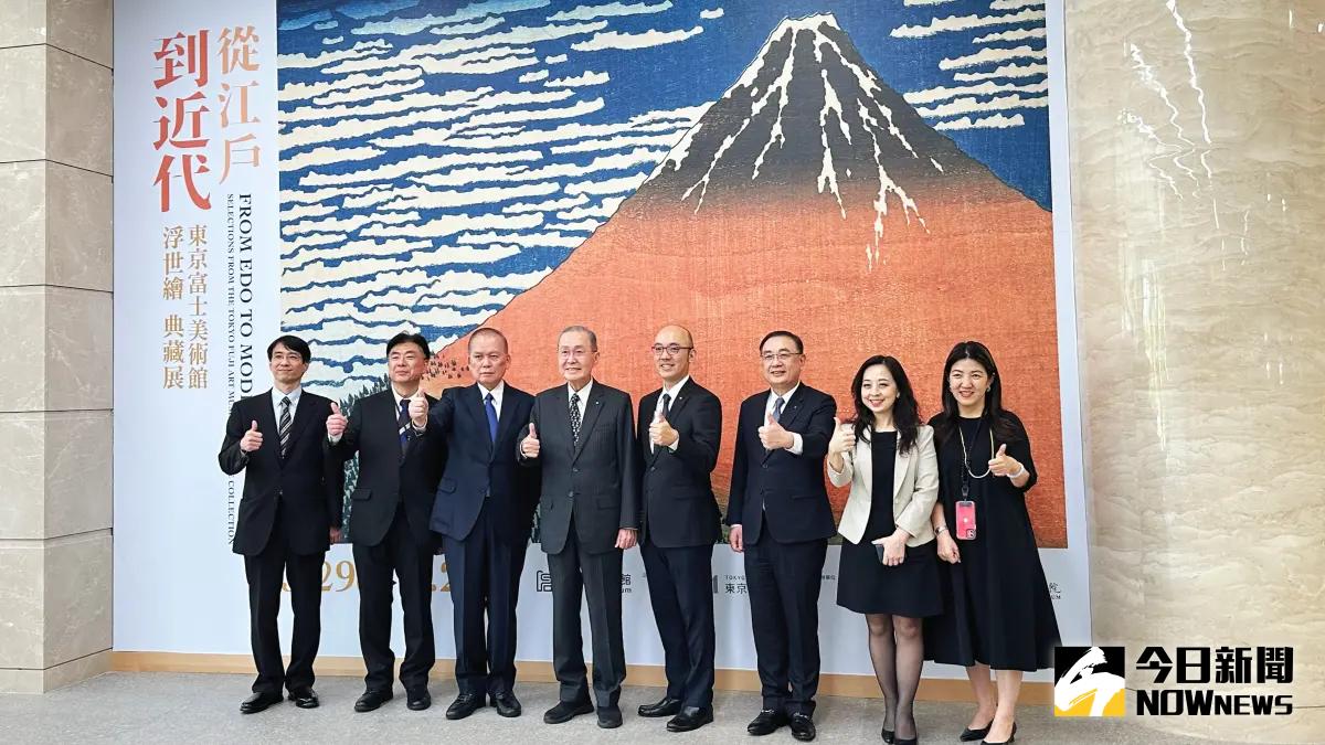 ▲ 創價美術館「從江戶到近代—東京富士美術館浮世繪典藏展」3/29至5/25展出。（圖／記者陳美嘉攝，2025.03.28）