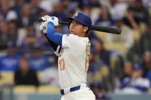 ▲杉谷拳士在節目中透露，大谷翔平已改用新球棒，看好他本季的打擊表現，甚至直言他有機會突破Barry Bonds的單季73發全壘打紀錄。（圖／美聯社／達志影像）