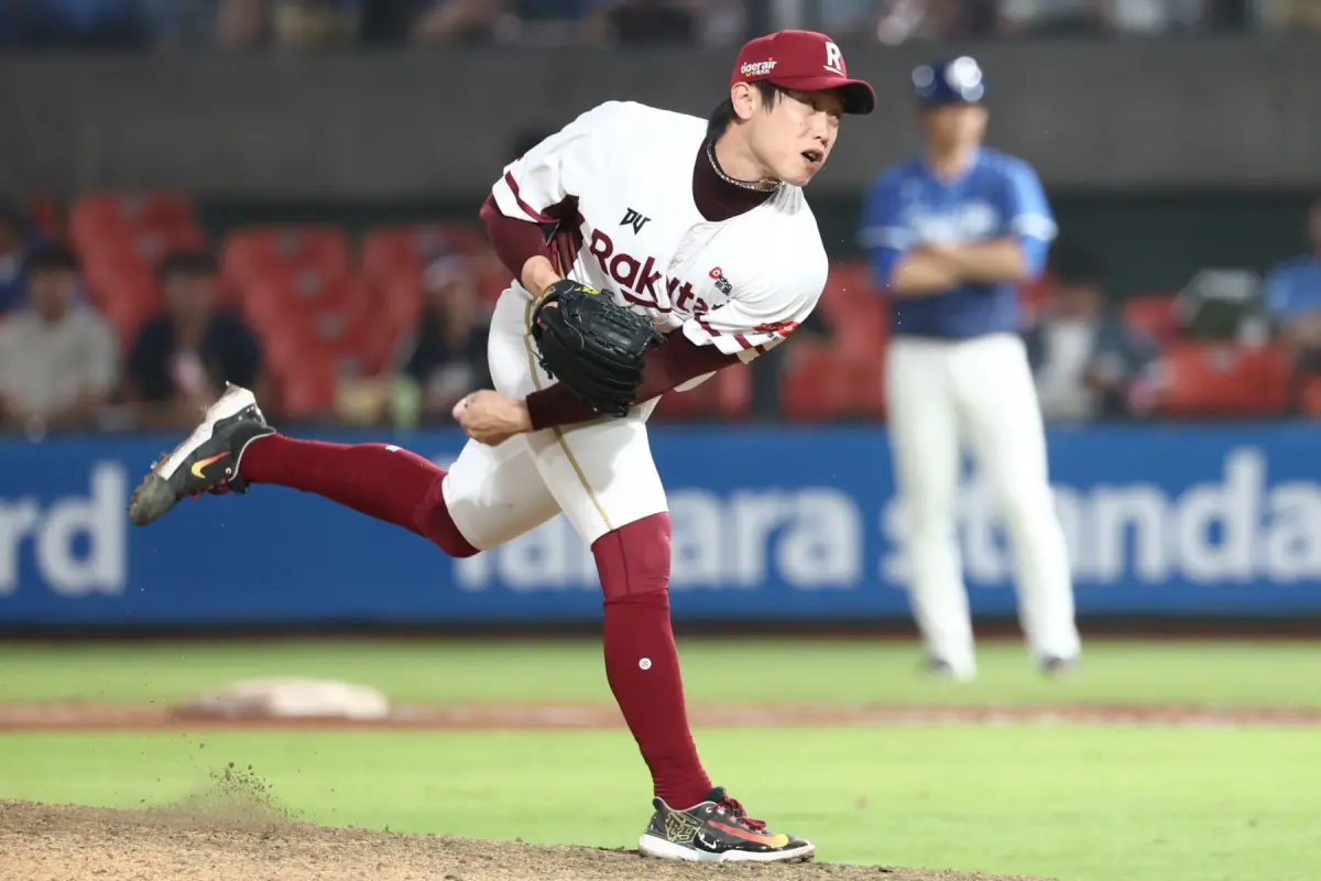 ▲樂天桃猿陳冠宇在申告敬遠魔鷹後，三振掉王柏融。（圖／樂天桃猿提供）