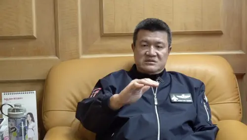 ▲內政部次長馬士元接受NOWnews專訪，談台灣防災政策。（圖／記者陳明安攝）