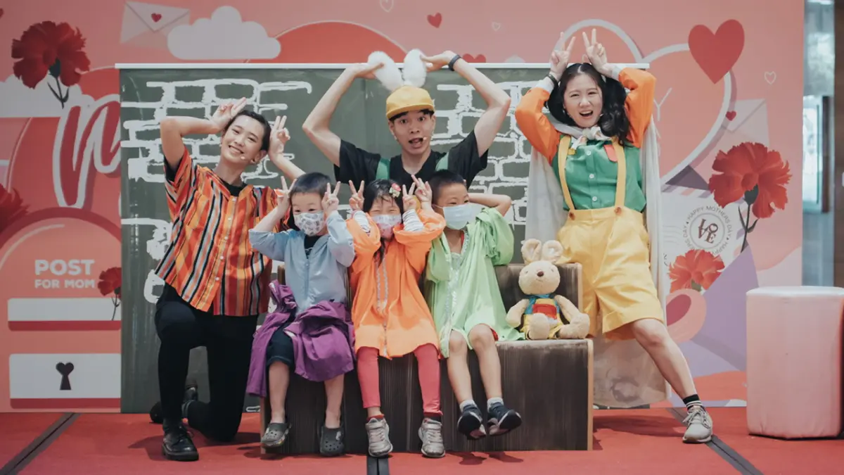 ▲「兒童萬歲－兒美x內惟遊藝派對」4天連假打造一系列充滿童趣與創意的活動。（圖／高美館提供）