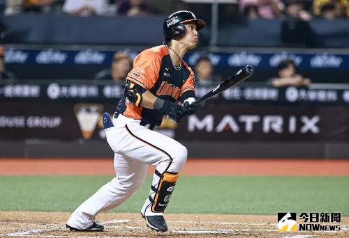 ▲統一獅外野手蘇智傑。（圖／記者葉政勳攝 , 2025.03.29）