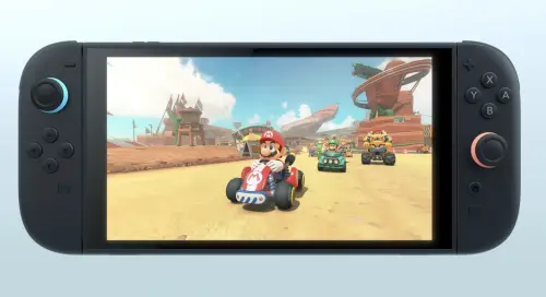 ▲任天堂經典IP《瑪利歐賽車》有出現在Switch 2預告片上，很有可能成為Switch 2首發遊戲。（圖／任天堂YT）