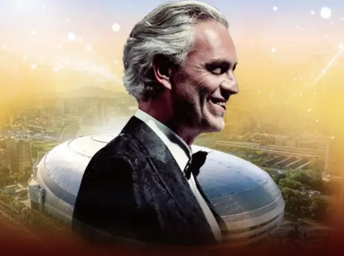 ▲義大利知名男高音波伽利（Andrea Bocelli），即將在於4月4日蒞臨台北大巨蛋。（圖／北市府）
