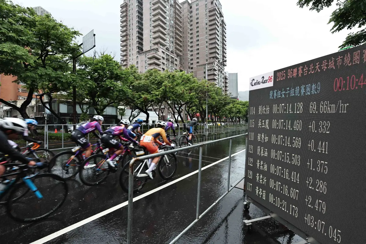 ▲96聯賽天母站首度納入先進的計時系統，比照世界級國際規格。（圖／96聯賽提供）