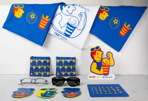 肯德基咔啦雞腿堡買一送一!清明炸雞桶388元 比利時鬆餅堡回歸 ▲頂呱呱X KlassiC.「潮趣聯名周邊」。(圖/頂呱呱提供)