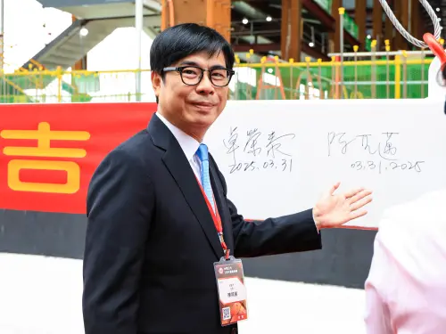 ▲陳其邁強調台積電設廠是高雄所有鄉親共同的期盼，高市府會成為台積電及所有產業最堅強的後盾。（圖／高市府提供）