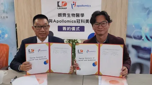 朗齊生醫子公司與Apollomics合作　獲APL-101開發與商業化權利
