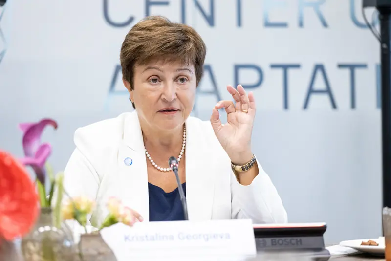 ▲IMF總裁喬治艾娃（Kristalina Georgieva）。(圖:IMF)