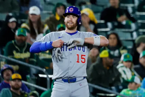 MLB／Kelly敲本季首支完全打擊！隊史32年首見　小熊18：3運動家
