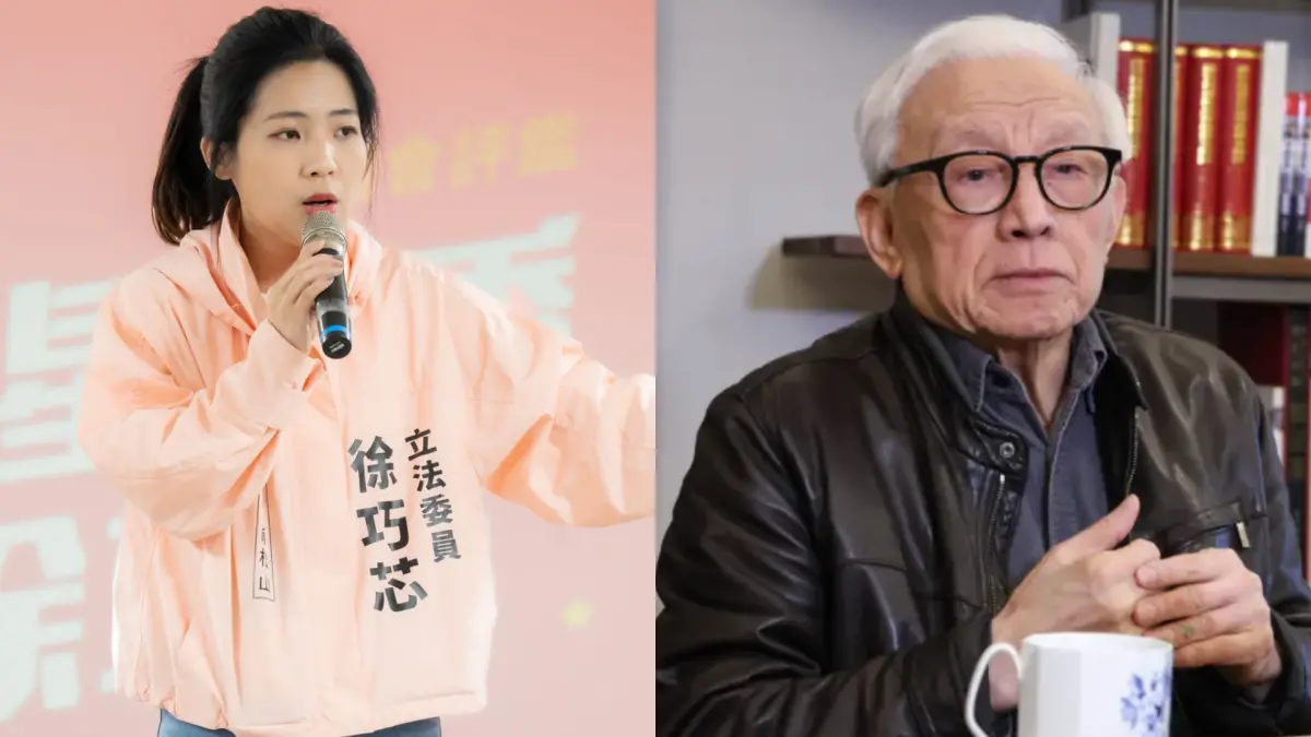 ▲徐巧芯痛批曹興誠才是「舔共先行者、賣台祖師爺」。（圖／翻攝自徐巧芯臉書、NOWnews資料照）