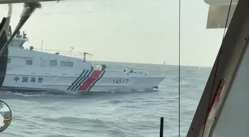 影／中國海警船趁軍演同步侵擾金馬海域　海巡全程緊盯、寸土不讓
