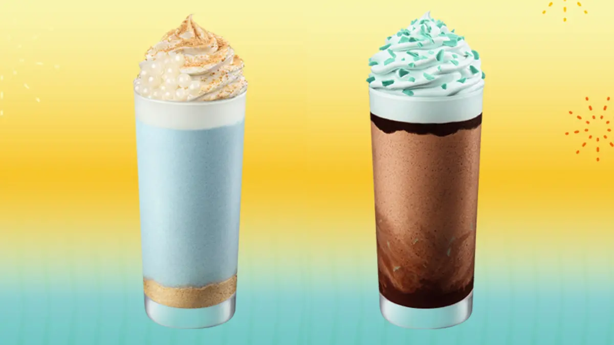 ▲4月咖啡優惠清明連假也有得喝！今「星巴克買一送一」那堤78元、摩卡85元；氮氣系列飲品現折20元；新品「奶油餅乾奶霜星冰樂、薄荷巧克力奶霜星冰樂」開賣。85度C週三黑糖珍珠第二杯半價一覽。（圖／翻攝自星巴克官網）