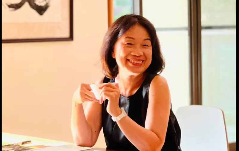 ▲龍應台認為，台灣不確保和平，就不會有民主，引起外界質疑。（圖／龍應台臉書）