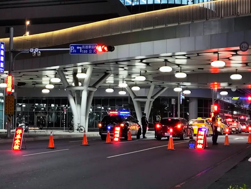▲高市警局為遏止清明連假避免民眾歡聚飲酒之餘產生憾事，將自今天起連5天針對酒後駕車，加強取締強度。(圖／高市警局交通大隊提供)
