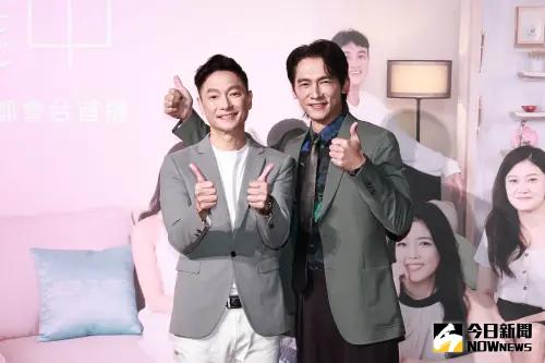 ▲《戀愛，重修中》温昇豪、謝祖武。（圖／記者吳翊緁攝）