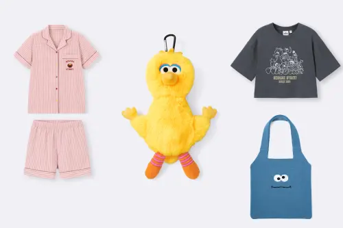 ▲GU芝麻街超萌單品好吸睛。（圖／GU提供）