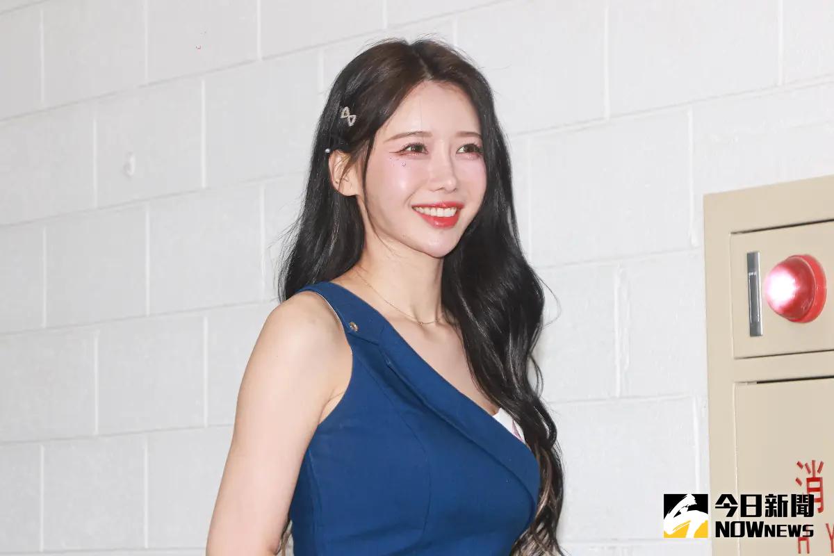 ▲李雅英（如圖）IG粉絲數高達113萬，魅力和李珠珢勢均力敵，過去就有整形醫師分析過李雅英「爆紅關鍵」，大讚她有一雙會笑的眼睛，笑容是李雅英最大優勢。（圖／記者葉政勳攝）