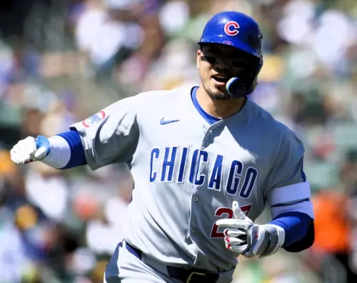 ▲鈴木誠也生涯第四度單場雙響,過去四戰累計敲出4轟、11分打點。(圖/路透/達志影像) ▲鈴木誠也生涯第四度單場雙響,過去四戰累計敲出4轟、11分打點。(圖/路透/達志影像)