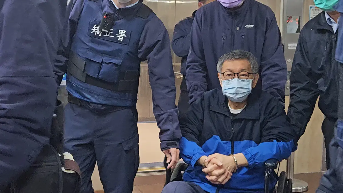 ▲前民眾黨主席柯文哲。（圖／記者劉松霖攝，2025.04.03）