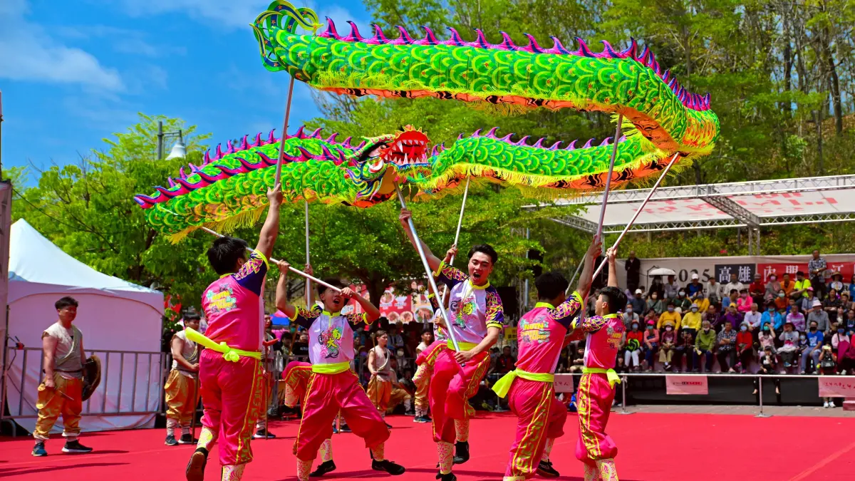 ▲全國創意宋江陣頭大賽表演精彩絕倫。（圖／高市府觀光局提供）