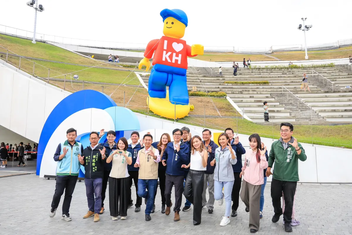 ▲2025高雄兒童藝術節於今（3）日起至4月6日，在衛武營南廣場舉辦。（圖／高市府教育局提供）