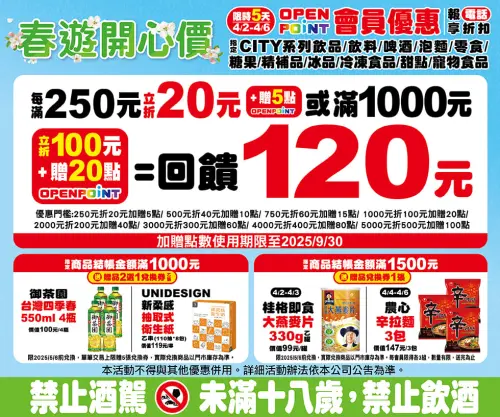 OPENPOINT(圖/7-11提供) ▲OPENPOINT(圖/7-11提供)