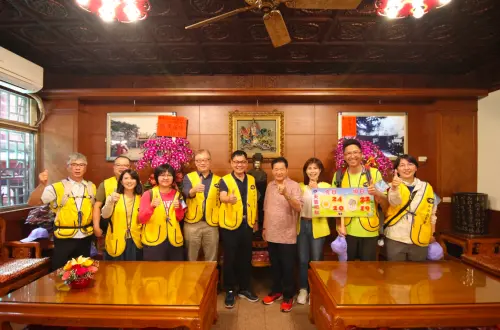 ▲中央氣象署在遶境沿途的廟宇也將舉辦天氣播報快閃活動，與信眾面對面交流互動。（圖／中央氣象署提供）