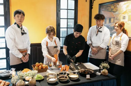 ▲越南菜的製作過程比想像複雜,《嗨!營業中》主持群們不敢掉以輕心。(圖/好看娛樂提供) ▲越南菜的製作過程比想像複雜,《嗨!營業中》主持群們不敢掉以輕心。(圖/好看娛樂提供)