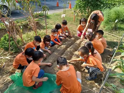 ▲教育部國教署推動「正常化教學融入幼兒學習的日常生活中」（圖／教育部）