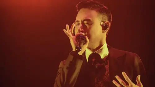 ▲張學友（如圖）表示小時候真的很長生病，可是現在沒有病，台北的演出狀況也越來越好，更有信心能完成這次在台灣一共9場的表演。（圖／超級圓頂提供）