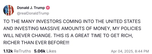 ▲川普最新在他的Truth Social社群媒體發文。(圖/翻攝自川普的社群媒體) ▲川普最新在他的Truth Social社群媒體發文。(圖/翻攝自川普的社群媒體)