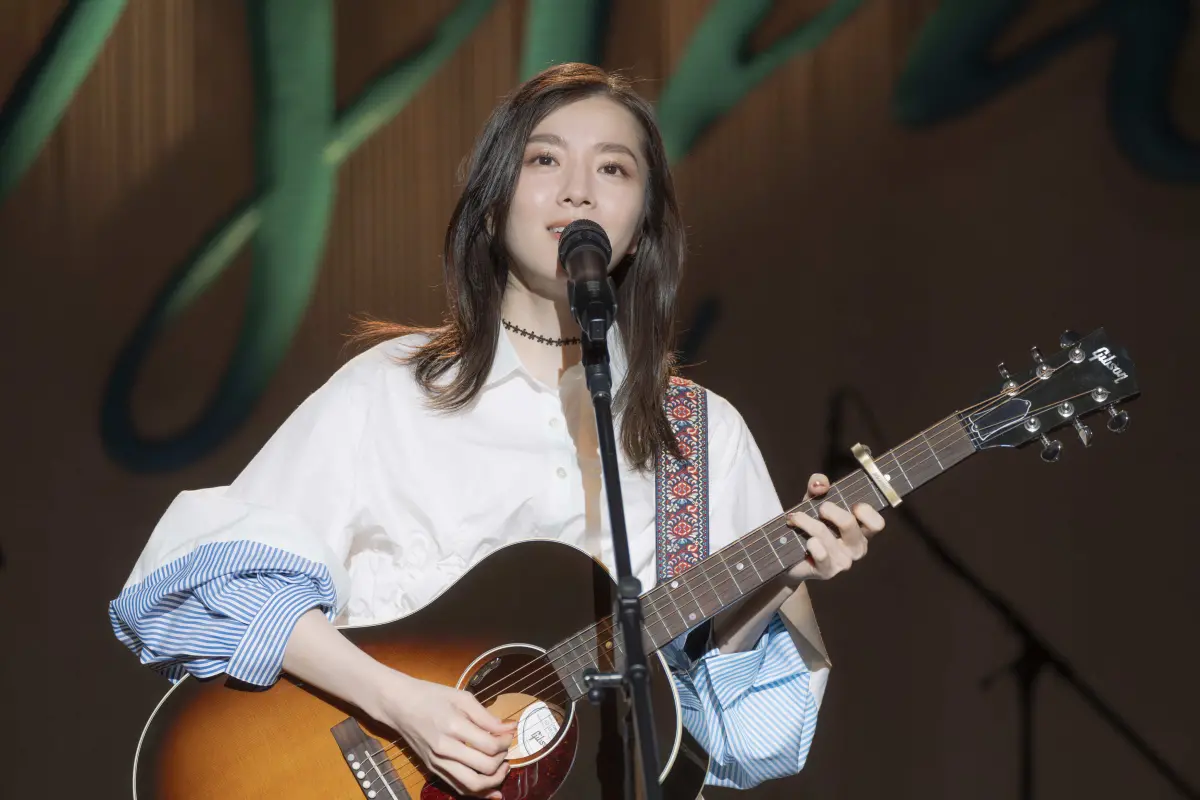 ▲milet結束主演的電影《我在平行時空戀上妳》最後宣傳，無預警宣布「暫時退圈」，台灣訪問也成了最後工作。（圖／甲上娛樂）