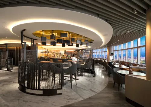 新北最高花園餐廳「Asia49亞洲料理及酒廊」,推出商業午餐,將自4月7日起變化主題為「港味茶餐廳」。(圖/Asia49提供) ▲新北最高花園餐廳「Asia49亞洲料理及酒廊」,推出商業午餐,將自4月7日起變化主題為「港味茶餐廳」。(圖/Asia49提供)