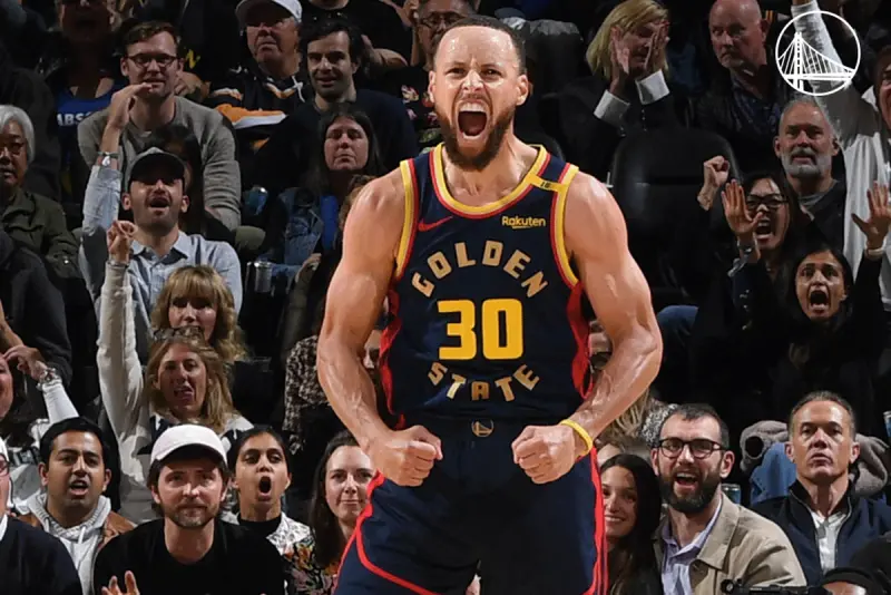 ▲金州勇士今（5）日靠著主將Stephen Curry轟下36分擊敗丹佛金塊之後，西區排名有可能又將發生改變，他們現在和西區第4的位置只剩下半場勝差，有機會升上季後賽上半區種子。（圖／美聯社／達志影像）